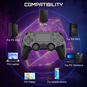 Control Inalámbrico para Juegos con Giroscopio, Joystick BT, Joypad para PlayStation <span class=keywords><strong>4</strong></span>, PS4, P4 <span class=keywords><strong>Slim</strong></span> <span class=keywords><strong>Pro</strong></span> - Product Image 6