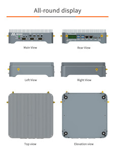 NVIDIA jetson agx Xavier 32GB ai hộp 2xethernet cổng băng tần kép Wifi 4G/5G nhúng máy tính T600 chuyển đổi tín hiệu mô-đun 2nd - Product Image 4