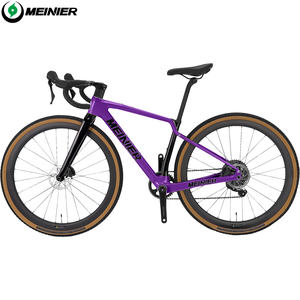 จักรยานกรวดคาร์บอนทั้งคัน แบบแกนปลดเร็ว สำหรับจักรยานเสือหมอบคาร์บอนไฟเบอร์ พร้อมเบรกดิสก์ไฮดรอลิก Shimano จักรยานกรวดคาร์บอน - Product Image 1