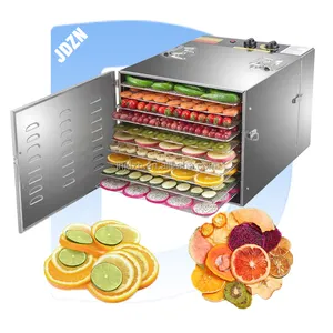 Desidratador de carne para frutas e vegetais, máquina de secar alimentos com 12 bandejas, uso doméstico, bom preço