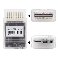 Interfaz de Reprogramación de Chips ECU OpenPort 2.0 J2534, Software Completo, Open Port 2.0 Ecuflash OBD2/USB 9-16V Universal
