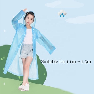 Veste imperméable d'extérieur pour enfants, imperméable imperméable pour l'école, pour poncho, matériel Eva - Product Image 3