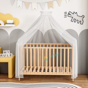 Claf <span class=keywords><strong>Bebe</strong></span> Nhà Máy Mới Đa Chức Năng Tăng Trưởng Toddler Trẻ Sơ Sinh Cũi Giường Em Bé Trẻ Em Thanh Niên Giường Bằng Gỗ Cũi Thực Tế Cho Trẻ Sơ Sinh - Product Image 2