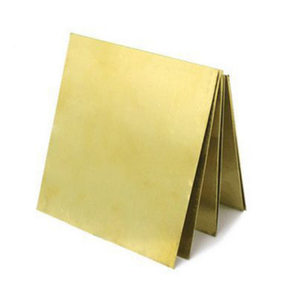 공장 공급 광택 황동 시트 중국 O,1/4H,1/2H,3/4H,H 0.7mm 황동 시트 금속 - Product Image 3