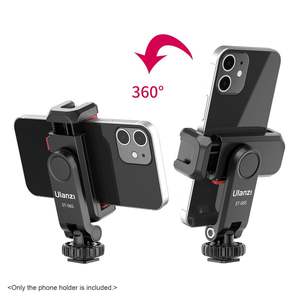 <span class=keywords><strong>Ulanzi</strong></span>-Soporte de teléfono <span class=keywords><strong>ST</strong></span>-06S con abrazadera, trípode giratorio 360 con zapata fría para Smartphone, Vlog, Selfie, transmisión en directo - Product Image 1