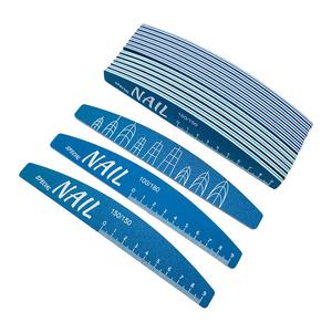 แถบขัดเล็บสองด้านแบบล้างทำความสะอาดได้ ยี่ห้อ Junda พร้อมไม้บรรทัดวัดขนาดสำหรับทำเล็บ  พร้อมตะไบเล็บแบบมืออาชีพ - Product Image 1