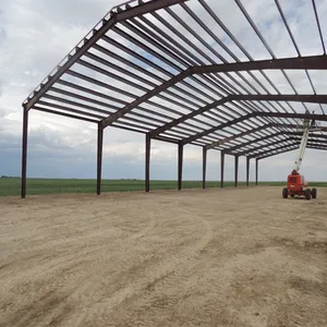 Construcción de edificios de acero estructural, taller de estructura de acero, metal industrial, charpente metallique