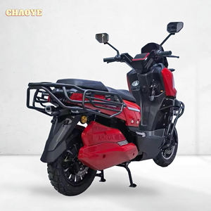 Famosa fábrica HX 1500W Motor motocicletas eléctricas 70 KM/H todoterreno plomo-ácido 72V20AH disco delantero y trasero Scooter para adultos - Product Image 5