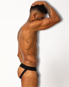 กางเกงเกย์ขาสั้นแฟชั่นผ้าคอตตอนเซ็กซี่สีพิเศษออกแบบโลโก้ได้ตามต้องการ - Product Image 4