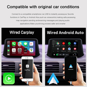 CarPlay Android Auto กล่องอัตโนมัติระบบมัลติมีเดียรถยนต์สเตอริโอ CarPlay สเตอริโอ autoradio สำหรับ MAZDA 2 3 6 CX3 CX5 Mx5 FIAT124 CX9 CX8 - Product Image 3