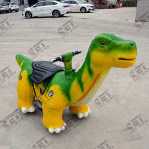Il <span class=keywords><strong>parco</strong></span> <span class=keywords><strong>divertimenti</strong></span> Cetnology guida l'auto a gettoni per bambini animamtronics dinosaur ride - Product Image 5