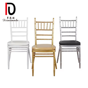Chaises et tables empilables d'extérieur dorées et noires pour banquets, mariages et événements, modèles Chivalry, <span class=keywords><strong>Napoléon</strong></span>, Phoenix - Product Image 6