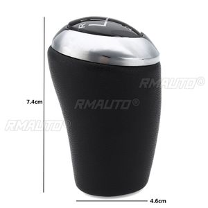 Palanca de Cambios Manual de 6 Velocidades, Pomo de Palanca de Cambios de Cuero, Palanca de Cambios Cromada para Mazda 3 5 6 Series, para Mazda CX-7 MX-5 2003-2017 - Product Image 6