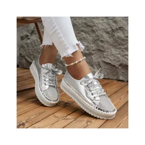 große größe freizeitschuhe damen flach diamant eingebrachter riemen dicke sohle kleine weiße schuhe sport skate schuhe