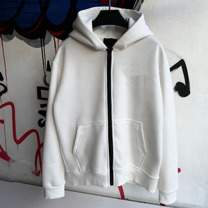 Chaoling เสื้อฮู้ดดิจิทัลสำหรับฤดูใบไม้ร่วง, เสื้อมีซิป Y2k 500 GSM 100% แฟชั่นคุณภาพสูงปัก3D ได้ตามต้องการ - Product Image 4