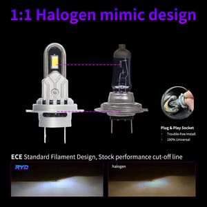 Faros LED para coche <span class=keywords><strong>RYD</strong></span> U Series H7, Plug and Play, CSP 7200LM 72W con ventilador - Product Image 2