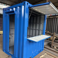 Lussuoso Bar Container Moderno per Esterni, Caffetteria, Mini Negozio Pop-up, Container per Fast Food, Minimarket, Gelateria