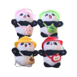 ODM Personnalisable <span class=keywords><strong>Chinois</strong></span> National pour Trésor <span class=keywords><strong>Panda</strong></span> Doux En Peluche Jouet Logo Brodé Coton PP Rempli Cadeau Parfait pour Sac OPP - Product Image 1