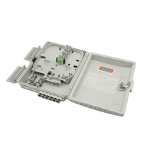 Meilleure boîte de terminaison FTTH boîte de distribution de fibre extérieure boîte de fibre optique en plastique de jonction de fermeture de 16 noyaux