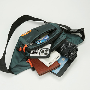 Marsupio Sportivo Antifurto a Forma di Cuscino, Multifunzionale per Uomo e <span class=keywords><strong>Donna</strong></span>, Grande Capacità, Impermeabile, Porta Cellulare - Product Image 4