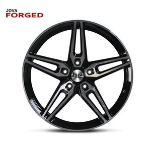 Jantes en alliage d'aluminium forgé de 15/16/17/18/19 pouces, 4/5 trous, 40 mm ET, 4 pièces, 100 mm PCD, noir brillant, nouvelles jantes de voiture - Product Image 4