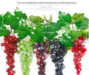LE-280 Vente en gros <span class=keywords><strong>de</strong></span> grappes <span class=keywords><strong>de</strong></span> raisins artificielles en PVC <span class=keywords><strong>de</strong></span> 10 à 30 cm, plusieurs tailles, accessoires <span class=keywords><strong>de</strong></span> fruits artificiels pour la photographie et les présentations décoratives - Product Image 5