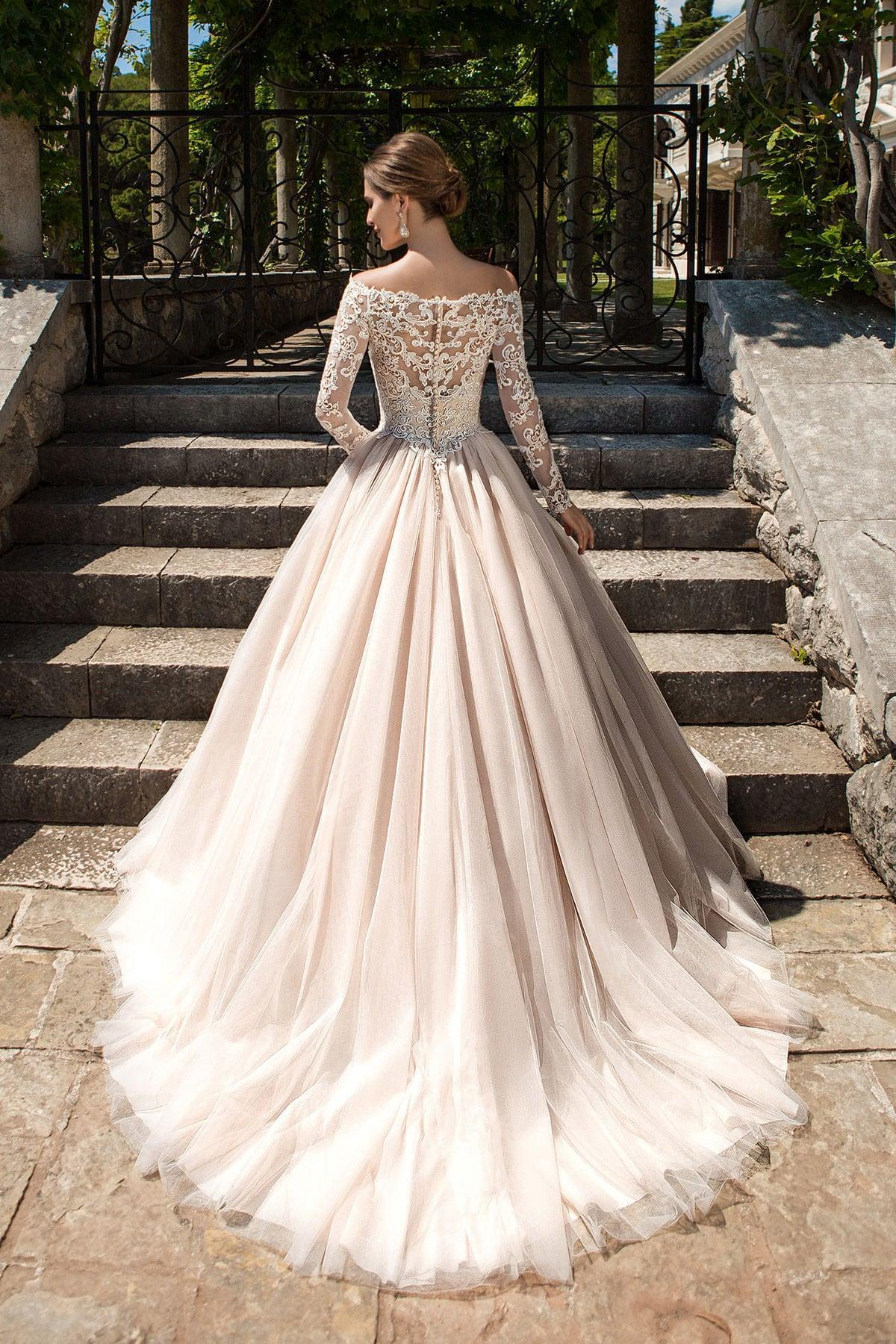 Long Sleeve Ivory and Black Lace Wedding Dresses Shiny Wedding Dress Muslim Bridal  Gowns Wedding Dress Autotest K014| Alibaba.com