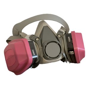 पेशेवर चीन निर्माता थोक औद्योगिक धूल फिल्टर सिलिकॉन श्वसन आधा चेहरा गैस मास्क वेल्डिंग - Product Image 5