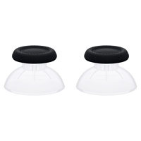 Bâton de pouce analogique de remplacement bicolore noir clair pour manette Dualsense PS5