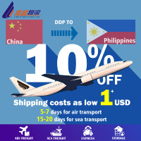 Agente de Envío Aéreo Express en Filipinas, Entrega Puerta a Puerta, Transporte Lingshun, Duración de 1-2 Días
