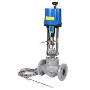 Válvula Reguladora de Acero al Carbono DN50 Tipo Pistón Piloto con Brida de Ajuste para Alta Temperatura - Product Image 3