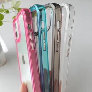 <span class=keywords><strong>Segunda</strong></span> Generación de lujo para funda de teléfono móvil Apple para IPhone17 Space Shell gran agujero galvanizado botón TPU Cámara - Product Image 3