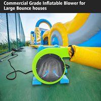 Souffleur gonflable LIXING de qualité commerciale 1,5 ch 2 ch pour château gonflable