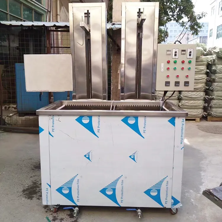 UBU 304 automatizzato in acciaio inox grande calibro filtro industriale digitale pulitore ad ultrasuoni per parti metalliche