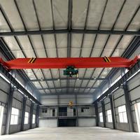 Pont roulant monopoutre fiable de 1 tonne avec palan électrique pour entrepôt et service de levage en atelier