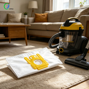 Sacs filtrants en tissu non tissé lavables et réutilisables pour aspirateurs <span class=keywords><strong>Karcher</strong></span> VC 2 VC6100 VC6 200 VC6300 6.904-329.0 - Product Image 2