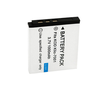 แบตเตอรี่ KLIC-7001 1000mAh สำหรับกล้อง Kodak EasyShare M1063 M320 M340 M341 ได้รับการรับรองมาตรฐาน CE RoHS ขายส่งจำนวนมาก แบบ 0-Cycle Cell - Product Image 2