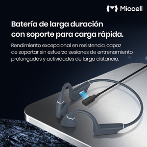 Auriculares Abiertos de Conducción Ósea con 10 Horas de Batería y Resistencia al Agua IPX8 para Ciclistas, Corredores y Nadadores - Product Image 4