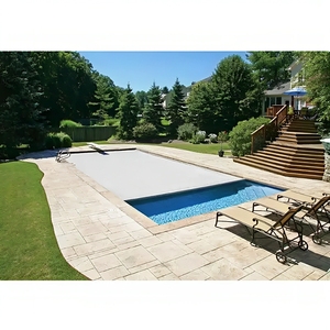 Couverture de <span class=keywords><strong>piscine</strong></span> rétractable électrique en PVC, anti-poussière, avec <span class=keywords><strong>enrouleur</strong></span> intégré pour l'intimité - Product Image 4