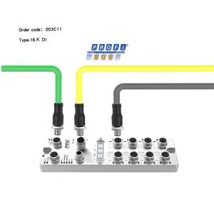 Profibus-DP <strong>Protocol</strong> M12 <strong>Interface</strong> 16DI PNP Remote Module 003C11 - Product Image 2