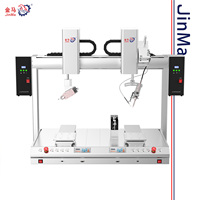 Nuevo Robot de Soldadura Automático de 3 Ejes Jinma de Alta Calidad, Dispensador de Alambre de Soldadura, Alimentador de Alta Precisión de 0.02MM, 110-240V