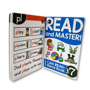 Phonics <span class=keywords><strong>Words</strong></span> English Flash Cards Desarrollo temprano Juguetes educativos Niños Montessori Ayudas de aprendizaje - Product Image 2