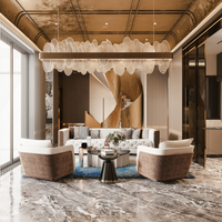 Finition de luxe intégrée et conception de maison sur mesure pour la décoration intérieure de villas familiales modernes et la rénovation des espaces intérieurs