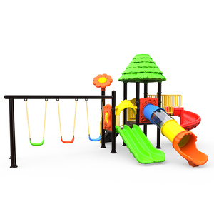 Tùy Chỉnh Thương Mại Playhouse Trượt Trẻ Em Toddler Thiết Bị Leo Núi Ngoài Trời Trẻ Em Sân Chơi - Product Image 6