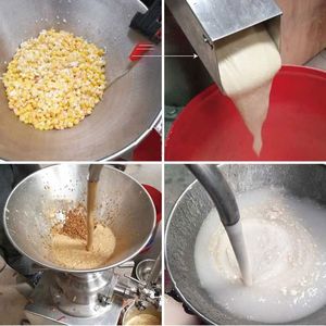 Máquina para hacer pasta de mermelada de salida de fábrica/Molino coloidal para soja/molino coloidal vertical Mantequilla de sésamo - Product Image 5