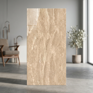 Vistaar Modern Glossy Polished Porcelain <b>Tiles</b> 600x1200mm Large Format Interior Floor Wall Design - Product Image 1