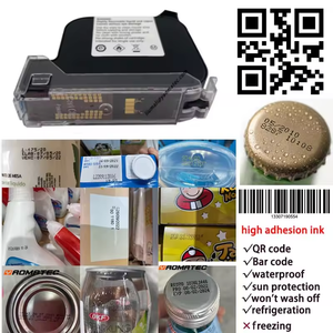 Yaomatec JS21 blanc jaune <span class=keywords><strong>cartouche</strong></span> d'<span class=keywords><strong>encre</strong></span> éco-solvant à séchage rapide pour imprimantes à jet d'<span class=keywords><strong>encre</strong></span> portables de 12.7mm imprimantes à jet d'<span class=keywords><strong>encre</strong></span> <span class=keywords><strong>en</strong></span> <span class=keywords><strong>ligne</strong></span> - Product Image 3