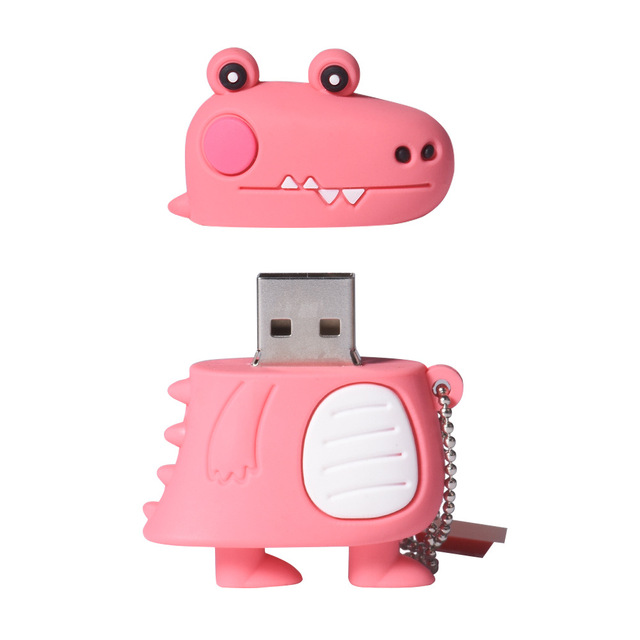 4GB8GB Cute Akita Inu Dinosaur USB Flash Drive Interesting Cartoon Animal Design Creative Gift for Friends Promotional Product