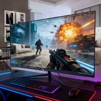 Moniteur de jeu PC Rebekah Factory 27 34 pouces 144/240Hz, écran LCD pour ordinateur de bureau, moniteur de jeu plat LED 1K/2K/4K