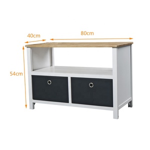 Table à café et à thé moderne à 2 tiroirs Offre Spéciale armoire latérale du salon - Product Image 4